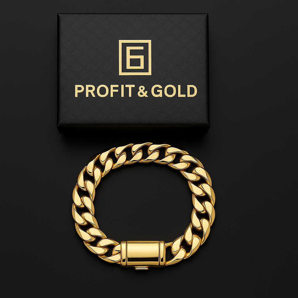 Cuban Link Bracelet 18K Gold